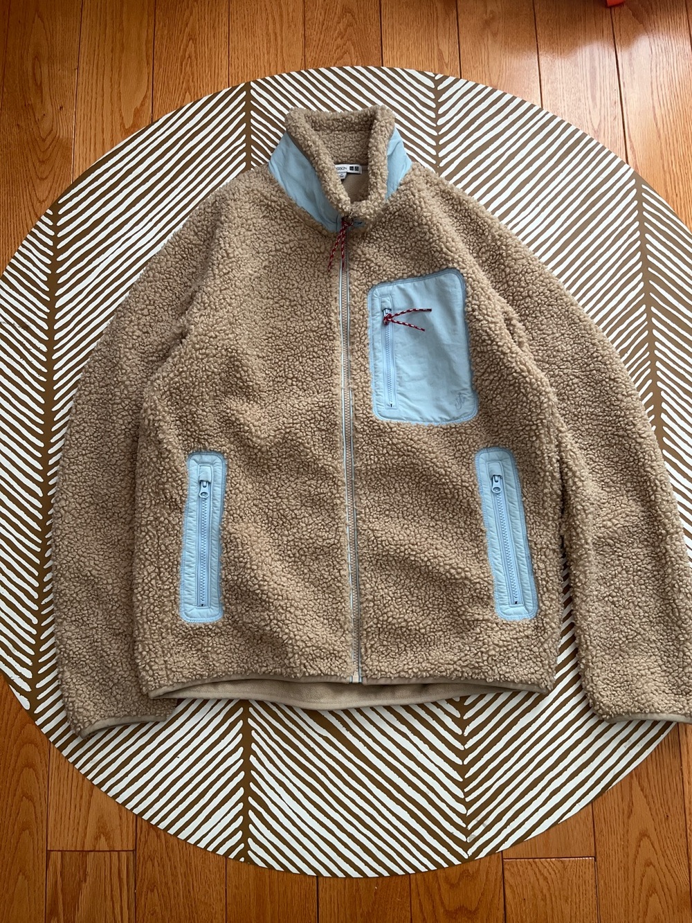 Uniqlo x J W Anderson Fleece Zip Up Sweater (M)